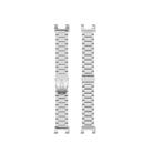 For Huami Amazfit T-Rex Pro A1918 Tri-beads Flat Buckle Titanium Alloy Watch Band(Silver) - 3