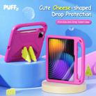 For Xiaomi Pad 7 / 7 Pro DUX DUCIS PUFF Series EVA Portable Holder Tablet Case(Pink) - 3