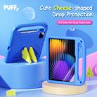 For Xiaomi Pad 7 / 7 Pro DUX DUCIS PUFF Series EVA Portable Holder Tablet Case(Blue) - 3
