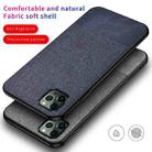 For iPhone 12 mini Shockproof Splicing PU + Cloth Protective Case(Gray) - 2
