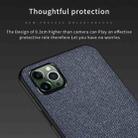 For iPhone 12 mini Shockproof Splicing PU + Cloth Protective Case(Gray) - 3