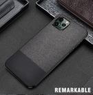 For iPhone 12 mini Shockproof Splicing PU + Cloth Protective Case(Black) - 1