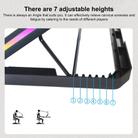 NUOXI YL-018 5-Core Fans Ultra-quiet Laptop Cooler RGB Light Cooling Holder(Black) - 3