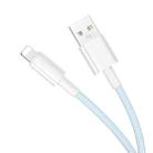 BOROFONE BX117 1m 2.4A USB to 8 Pin Source Charging Data Cable(Blue) - 2