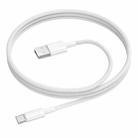 BOROFONE BX117 1m 3A USB to Type-C Source Charging Data Cable(White) - 2