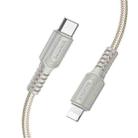 BOROFONE BX116 1m 27W Type-C to 8 Pin Certain PD Charging Data Cable(Grey) - 2