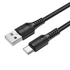 BOROFONE BX116 1m 3A USB to Type-C Certain Charging Data Cable(Black) - 2