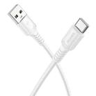 BOROFONE BX116 1m 3A USB to Type-C Certain Charging Data Cable(White) - 1