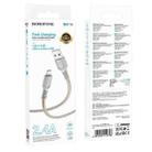 BOROFONE BX116 1m 2.4A USB to Micro USB Certain Charging Data Cable(Grey) - 3
