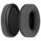 2pcs Skin-friendly Cloth Splicing Earphone Replacement Earpads Pads For HyperX Cloud 1 / I / 2 / II / 3(Flax Grey) - 1