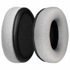 2 Pack Skin-friendly Cloth Splicing Earphone Replacement Earpads Pads For HyperX Cloud 1 / I / 2 / II / 3(Light Grey) - 1