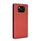For Xiaomi Poco X3 NFC Carbon Fiber Texture Horizontal Flip TPU + PC + PU Leather Case with Card Slot(Brown) - 3
