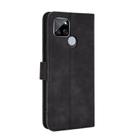 For OPPO Realme V3 Solid Color Skin Feel Magnetic Buckle Horizontal Flip Calf Texture PU Leather Case with Holder & Card Slots & Wallet(Black) - 3