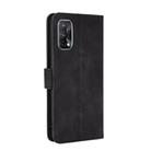 For OPPO Realme X7 Solid Color Skin Feel Magnetic Buckle Horizontal Flip Calf Texture PU Leather Case with Holder & Card Slots & Wallet(Black) - 3