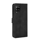 For Samsung Galaxy A42 5G Solid Color Skin Feel Magnetic Buckle Horizontal Flip Calf Texture PU Leather Case with Holder & Card Slots & Wallet(Black) - 3