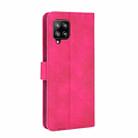 For Samsung Galaxy A42 5G Solid Color Skin Feel Magnetic Buckle Horizontal Flip Calf Texture PU Leather Case with Holder & Card Slots & Wallet(Rose Red) - 3