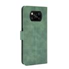 For Xiaomi Poco X3 NFC Solid Color Skin Feel Magnetic Buckle Horizontal Flip Calf Texture PU Leather Case with Holder & Card Slots & Wallet(Green) - 3