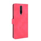 For Xiaomi Redmi K30 Ultra Solid Color Skin Feel Magnetic Buckle Horizontal Flip Calf Texture PU Leather Case with Holder & Card Slots & Wallet(Rose Red) - 3