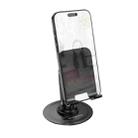 BOROFONE BH128 Admirado Dual-axis Rotating Mobile Phone Desktop Stand(Black) - 2