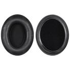 2 Pack Lambskin Splicing Earphone Replacement Earpads Pads For HyperX Cloud 1 / I / 2 / II / 3(Black) - 1
