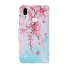 For Samsung Galaxy A10s Coloured Drawing Pattern Horizontal Flip PU Leather Case with Holder & Card Slots & Wallet & Lanyard(Cherry Blossoms) - 3