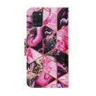 For Samsung Galaxy A31 Coloured Drawing Pattern Horizontal Flip PU Leather Case with Holder & Card Slots & Wallet & Lanyard(Purple Marble) - 3