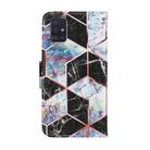 For Samsung Galaxy A51 Coloured Drawing Pattern Horizontal Flip PU Leather Case with Holder & Card Slots & Wallet & Lanyard(Black Marble) - 3