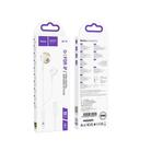 hoco M115 8 Pin Sagacious Universal Earphones with Microphone(White) - 3