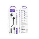 hoco M115 8 Pin Sagacious Universal Earphones with Microphone(Black) - 3