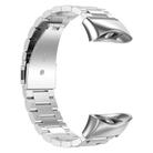 For Garmin forerunner 45 / 45S / Swim 2 Tri-beads Flat Buckle Titanium Alloy Watch Band(Silver) - 2