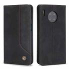 For Huawei Mate 30 Pro POLA 008 Series Retro Classic Magnetic Horizontal Flip Leather Case with Holder & Card Slots(Black) - 2