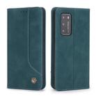 For Huawei P40 POLA 008 Series Retro Classic Magnetic Horizontal Flip Leather Case with Holder & Card Slots(Blue) - 2