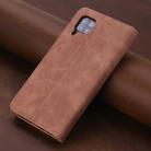 For Huawei P40 Lite POLA 008 Series Retro Classic Magnetic Horizontal Flip Leather Case with Holder & Card Slots(Brown) - 3