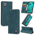 For Huawei P40 Lite POLA 008 Series Retro Classic Magnetic Horizontal Flip Leather Case with Holder & Card Slots(Blue) - 1