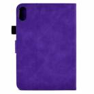 For Xiaomi Redmi Pad 2 Peony Butterfly Embossed Leather Smart Tablet Case(Purple) - 3