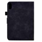 For Xiaomi Redmi Pad 2 Peony Butterfly Embossed Leather Smart Tablet Case(Black) - 3