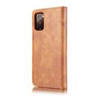 For Samsung Galaxy S20 FE DG.MING Crazy Horse Texture Flip Detachable Magnetic Leather Case with Holder & Card Slots & Wallet(Brown) - 3