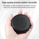 2 Pack Protein Leather Earphone Replacement Earpads Pads For Skullcandy GRIND(Black) - 3