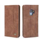 For Samsung Galaxy S9 POLA 008 Series Retro Classic Magnetic Horizontal Flip Leather Case with Holder & Card Slots(Brown) - 2