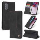For Samsung Galaxy S20 POLA 008 Series Retro Classic Magnetic Horizontal Flip Leather Case with Holder & Card Slots(Black) - 1