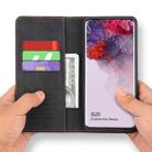 For Samsung Galaxy S20 POLA 008 Series Retro Classic Magnetic Horizontal Flip Leather Case with Holder & Card Slots(Black) - 3