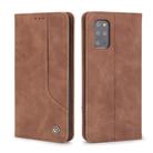 For Samsung Galaxy S20+ POLA 008 Series Retro Classic Magnetic Horizontal Flip Leather Case with Holder & Card Slots(Brown) - 2