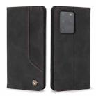 For Samsung Galaxy S20 Ultra POLA 008 Series Retro Classic Magnetic Horizontal Flip Leather Case with Holder & Card Slots(Black) - 2