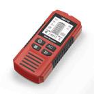HW-710 5-in-1 Wall Scanner Metal Detector Stud Finder Measuring Instrument(Red) - 2
