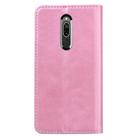 For Xiaomi Redmi 8 Business Stitching Horizontal Flip Leather Case with Double Folding & Bracket & Card Slots & Photo Frame & Wallet(Rose Gold) - 2
