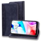 For Xiaomi Redmi 8A Business Stitching Horizontal Flip Leather Case with Double Folding & Bracket & Card Slots & Photo Frame & Wallet(Black) - 1