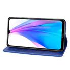 For Xiaomi Redmi Note 8T Business Stitching Horizontal Flip Leather Case with Double Folding & Bracket & Card Slots & Photo Frame & Wallet(Royal Blue) - 3