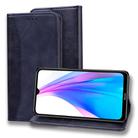 For Xiaomi Redmi Note 8T Business Stitching Horizontal Flip Leather Case with Double Folding & Bracket & Card Slots & Photo Frame & Wallet(Black) - 1
