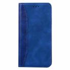 For Xiaomi Redmi 7A Business Stitching Horizontal Flip Leather Case with Double Folding & Bracket & Card Slots & Photo Frame & Wallet(Royal Blue) - 2