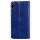 For Xiaomi Redmi 7A Business Stitching Horizontal Flip Leather Case with Double Folding & Bracket & Card Slots & Photo Frame & Wallet(Royal Blue) - 3